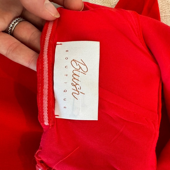 Adorable red romper! - Picture 4 of 5